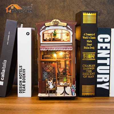 Rincón de libros de la cafetería